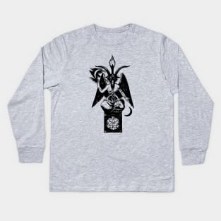 Dungeons and Dragons I (Monochrome). Kids Long Sleeve T-Shirt